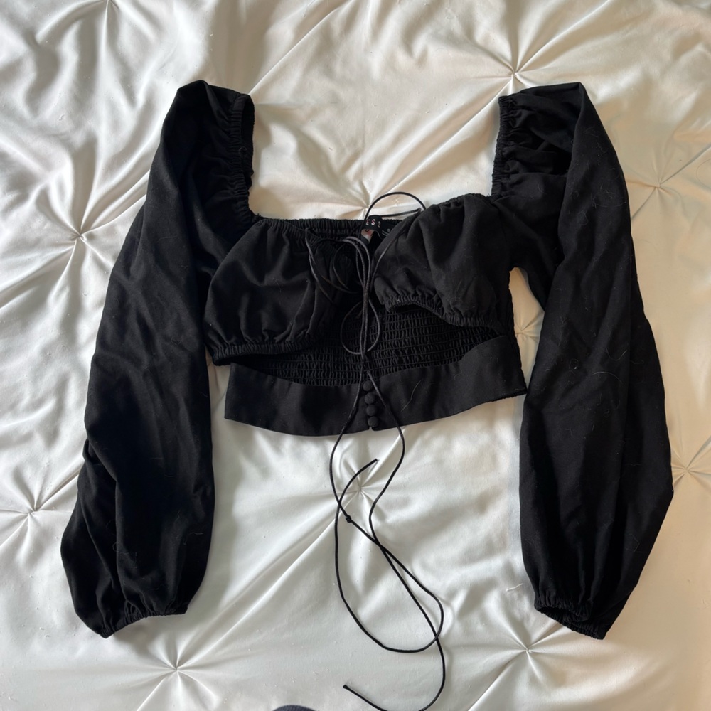 Black Going Out Top
